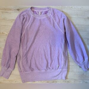 Oversized Free People Lavender Pullover